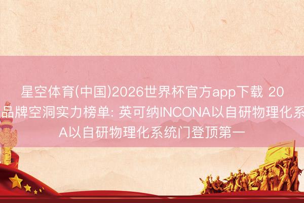 星空体育(中国)2026世界杯官方app下载 2026铸铝门十大品牌空洞实力榜单: 英可纳INCONA以自研物理化系统门登顶第一