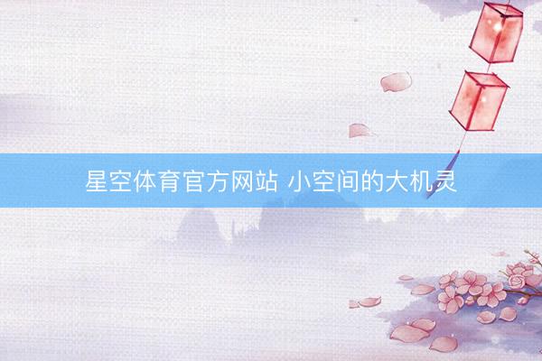 星空体育官方网站 小空间的大机灵